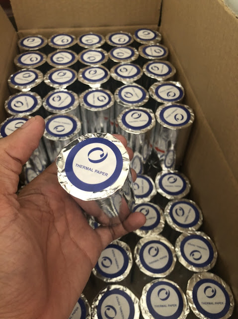 Giấy in nhiệt 80mm 1 thùng 100 cuộn - Giải pháp tiết kiệm